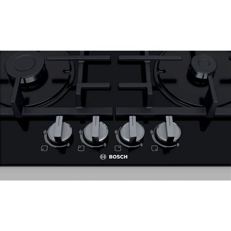 bosch series 4 gas hob black
